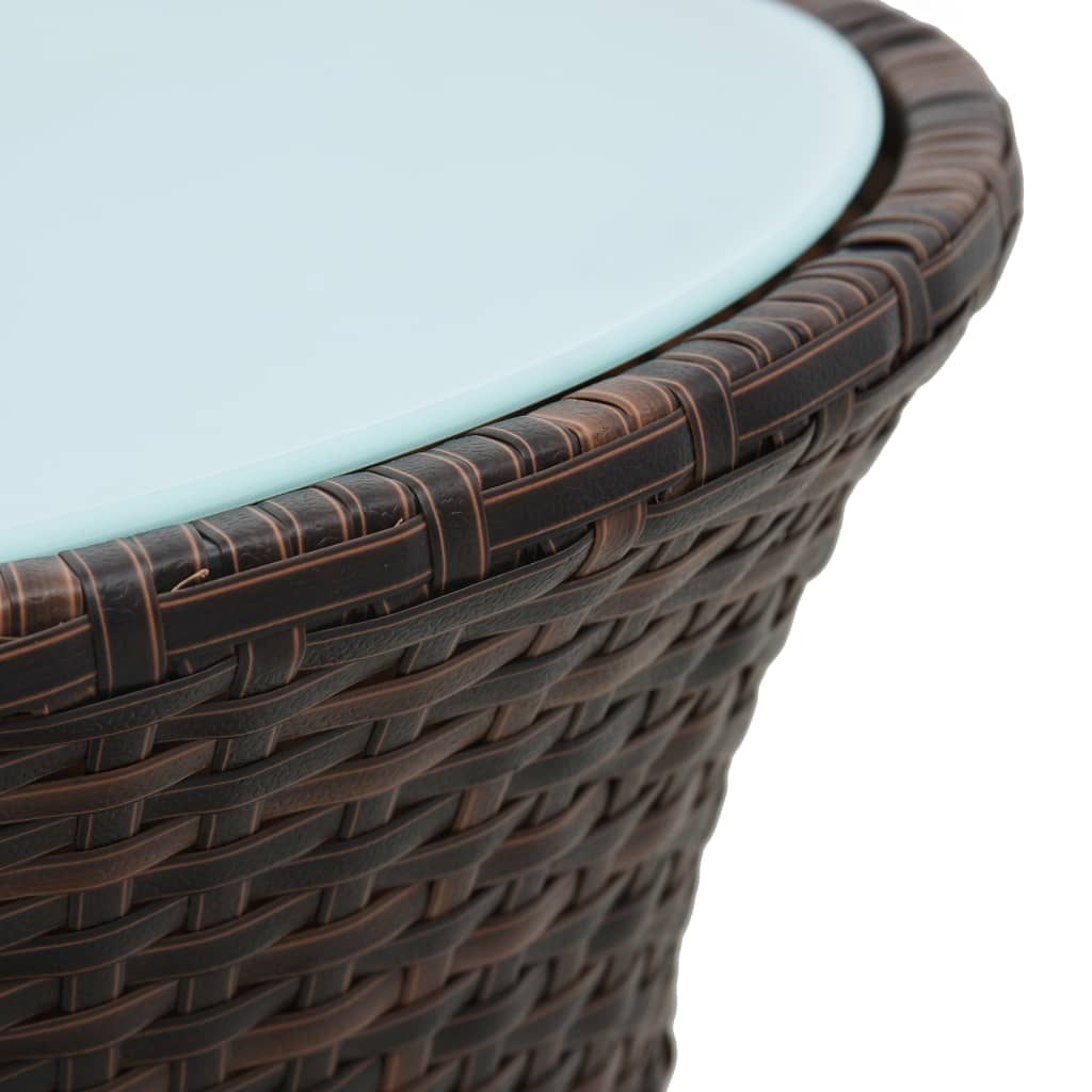 8719883765457_g_en_hd_2 vidaXL Garden Side Table Drum Shape Brown Poly Rattan - Image 3