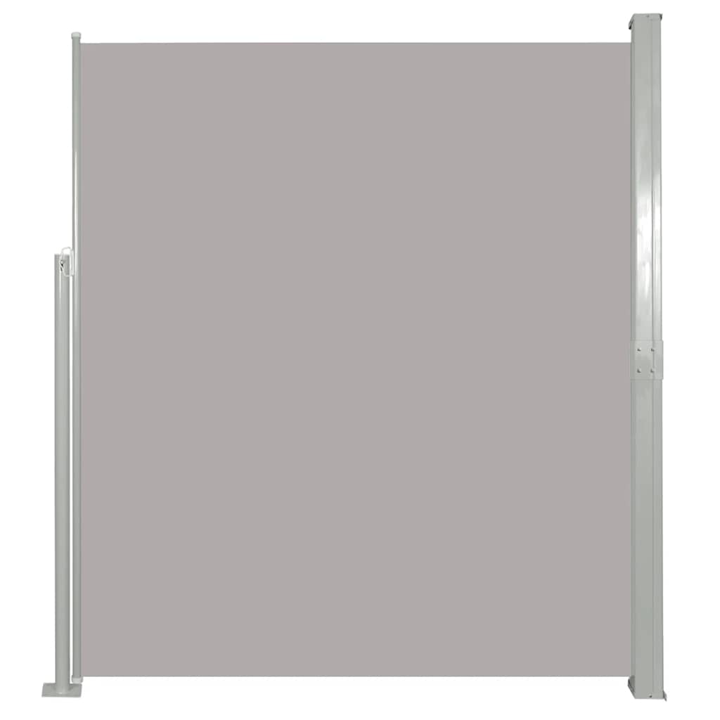 8719883766355_a_en_hd_1 vidaXL Patio Retractable Side Awning 140x500 cm Grey - Image 2