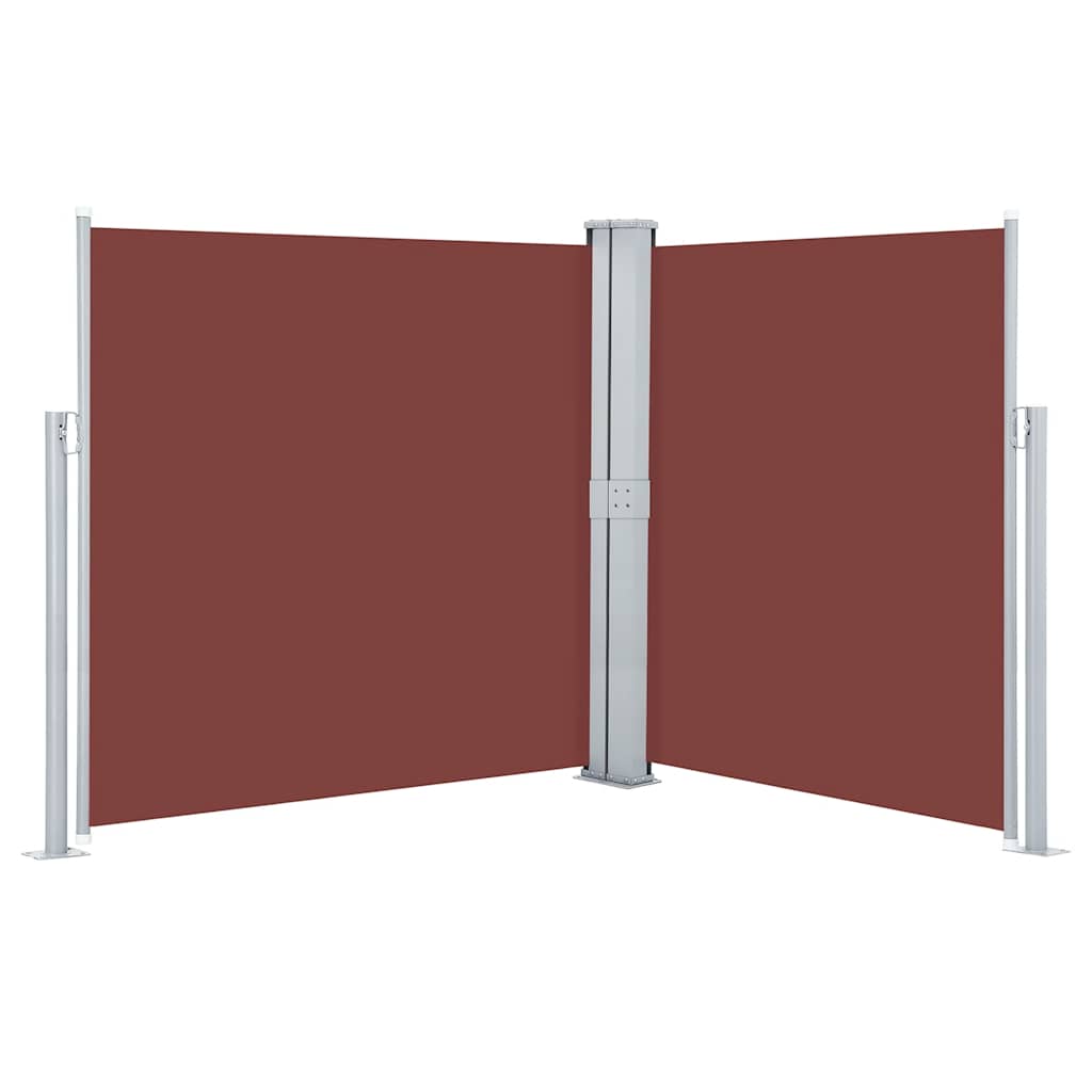 8719883766942_a_en_hd_1 vidaXL Retractable Side Awning Brown 140x600 cm - Image 2