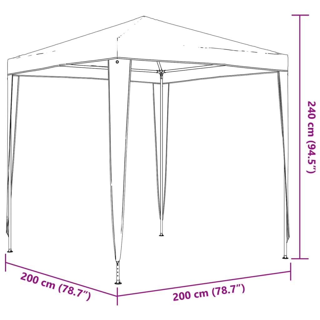 8719883767499_g_en_hd_6 vidaXL Professional Party Tent 2x2 m Anthracite - Image 8