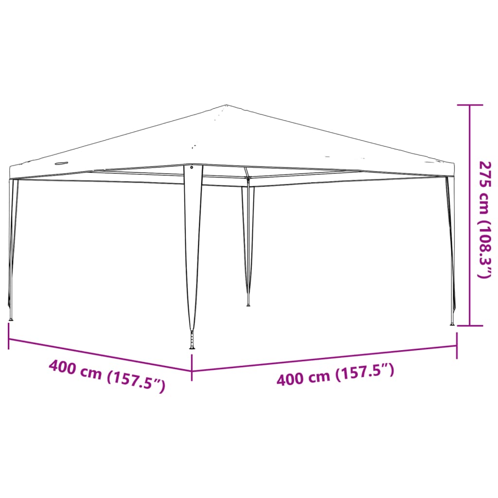 8719883767512_g_en_hd_6 vidaXL Professional Party Tent 4x4 m Anthracite 90 g/m² - Image 8
