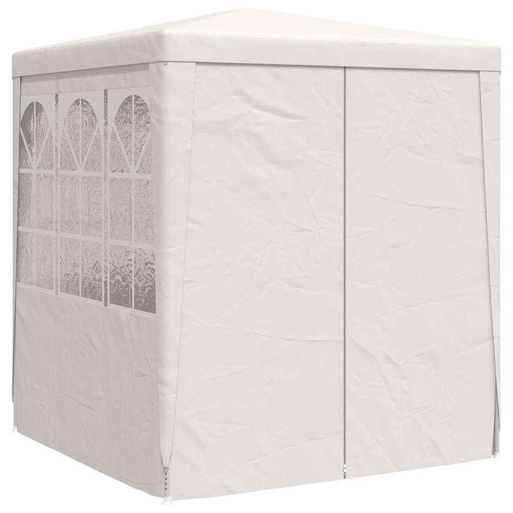 8719883767611_g_en_hd_1 vidaXL Professional Party Tent with Side Walls 2.5x2.5 m White 90 g/m² - Image 3