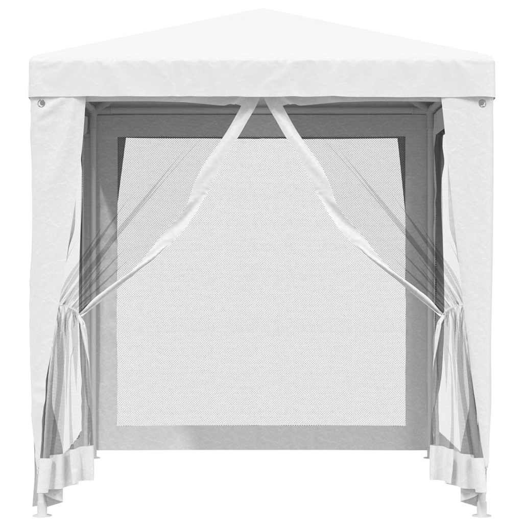 8719883767635_g_en_hd_1 vidaXL Party Tent with 4 Mesh Sidewalls 2x2 m White - Image 3