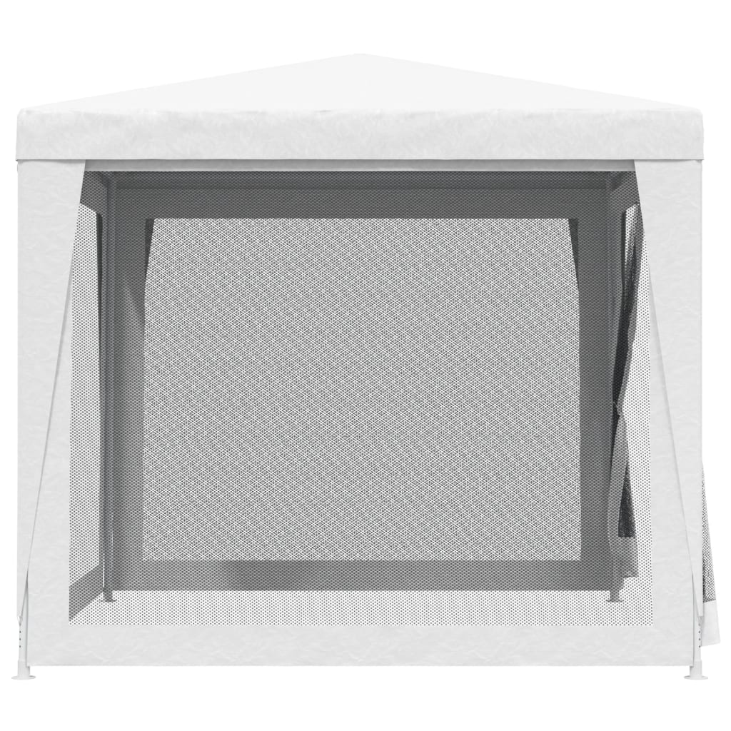 8719883767642_g_en_hd_3 vidaXL Party Tent with 4 Mesh Sidewalls 2.5x2.5 m White - Image 5