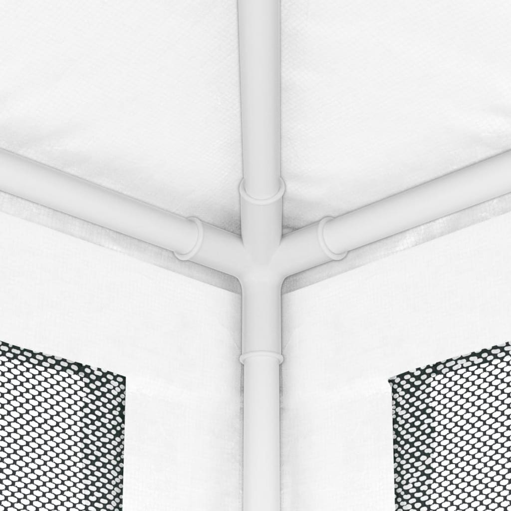 8719883767659_g_en_hd_4 vidaXL Party Tent with 4 Mesh Sidewalls 4x4 m White - Image 6