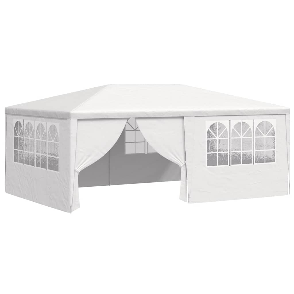 8719883767703_a_en_hd_1 vidaXL Professional Party Tent with Side Walls 4x6 m White 90 g/m² - Image 2