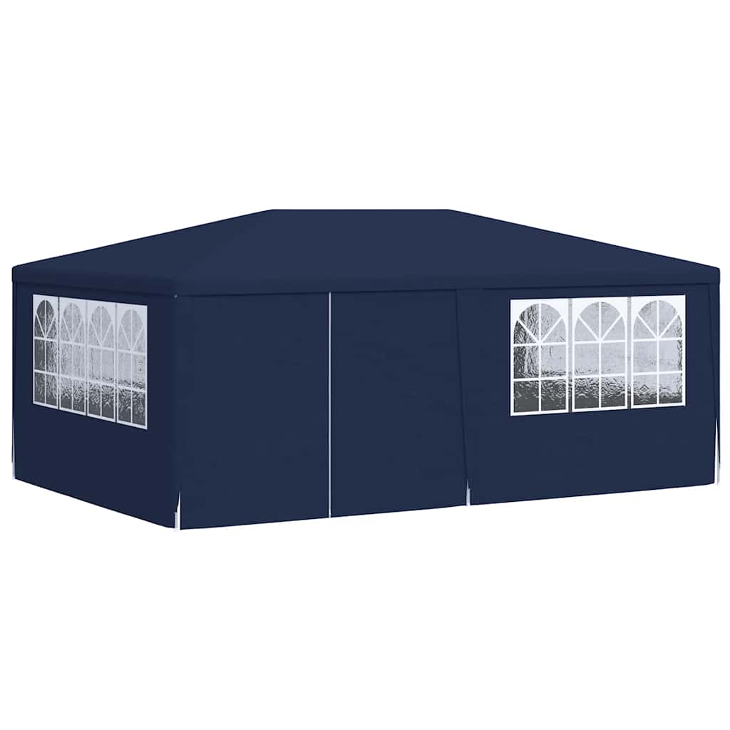 8719883767710_g_en_hd_1 vidaXL Professional Party Tent with Side Walls 4x6 m Blue 90 g/m² - Image 3