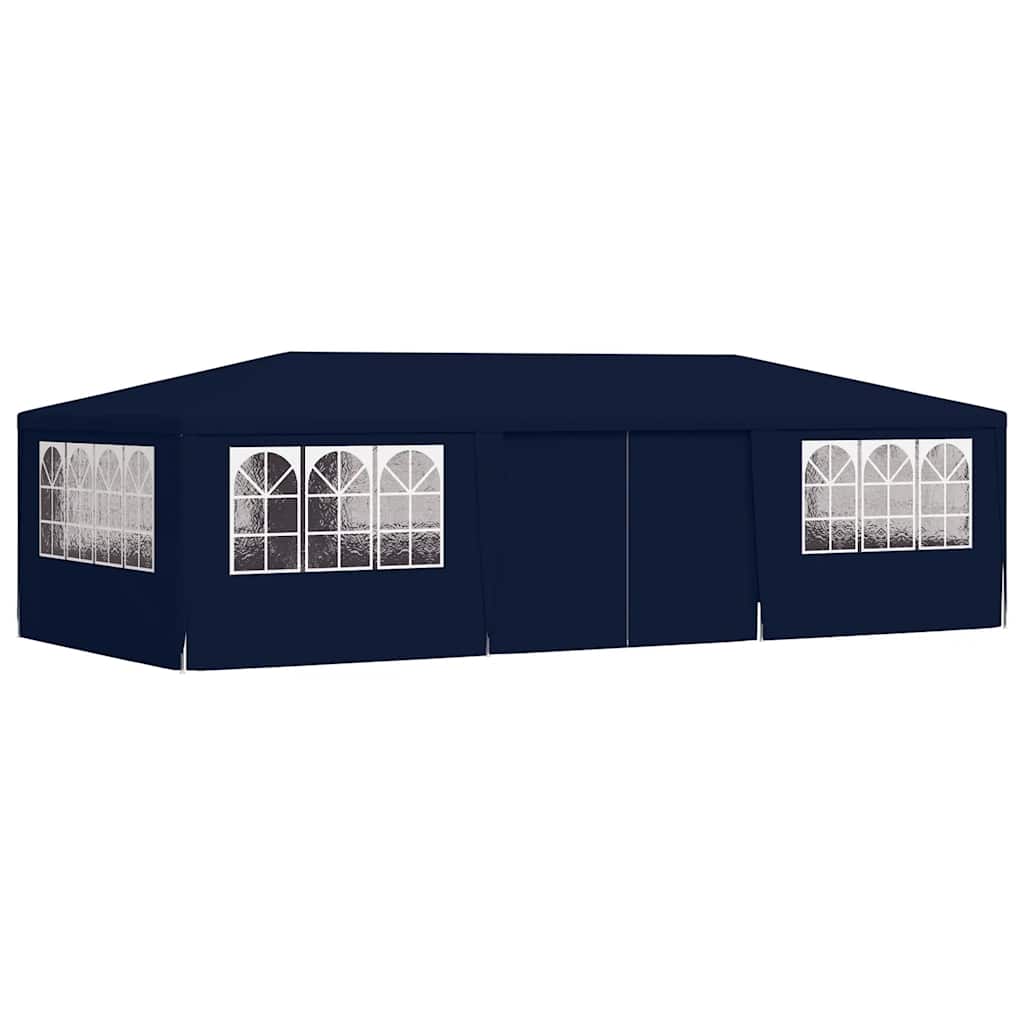 8719883767734_g_en_hd_1 vidaXL Professional Party Tent with Side Walls 4x9 m Blue 90 g/m² - Image 3