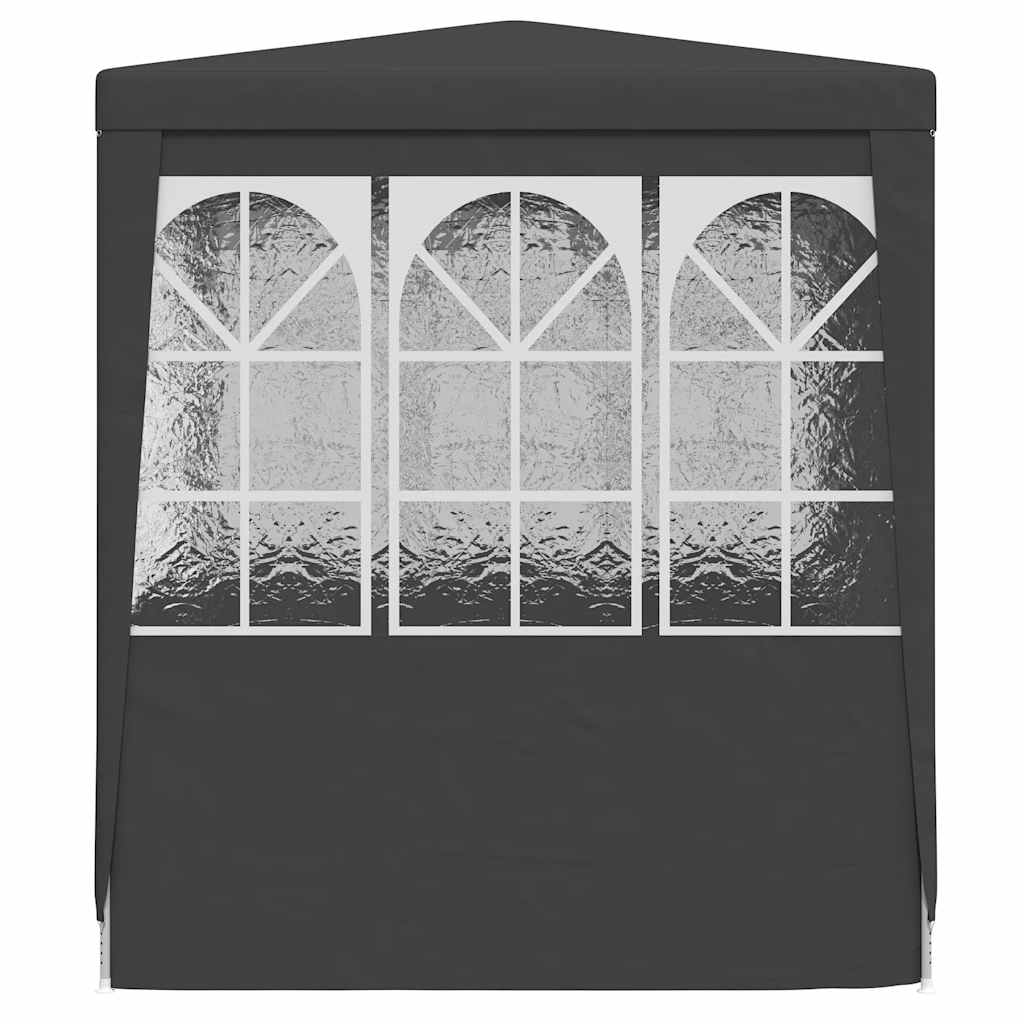 8719883767741_g_en_hd_4 vidaXL Professional Party Tent with Side Walls 2x2 m Anthracite 90 g/m² - Image 5