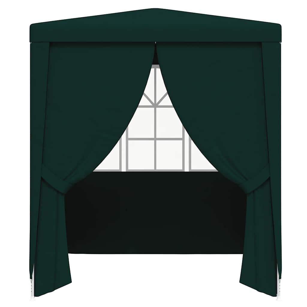 8719883767758_g_en_hd_2 vidaXL Professional Party Tent with Side Walls 2x2 m Green 90 g/m² - Image 4