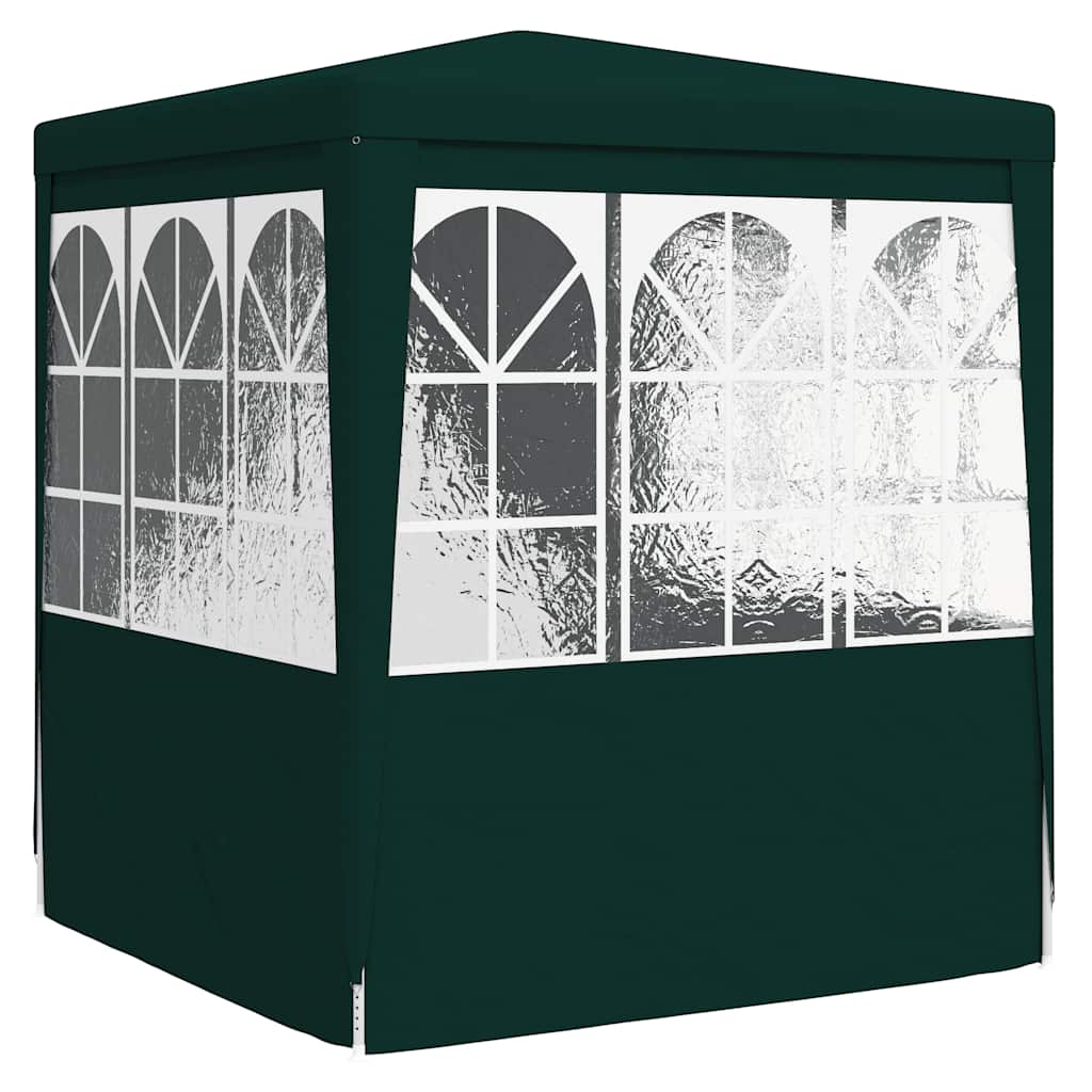 8719883767772_g_en_hd_4 vidaXL Professional Party Tent with Side Walls 2.5x2.5 m Green 90 g/m² - Image 6