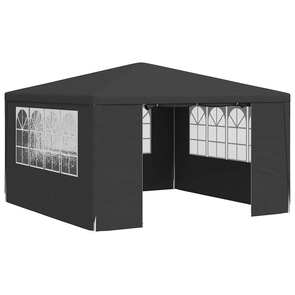 8719883767789_a_en_hd_1 vidaXL Professional Party Tent with Side Walls 4x4 m Anthracite 90 g/m² - Image 2