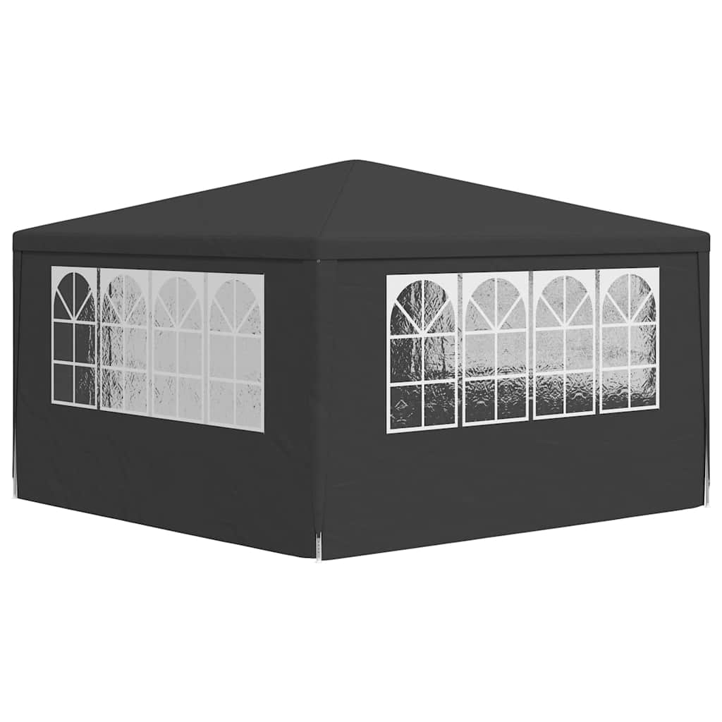 8719883767789_g_en_hd_4 vidaXL Professional Party Tent with Side Walls 4x4 m Anthracite 90 g/m² - Image 6