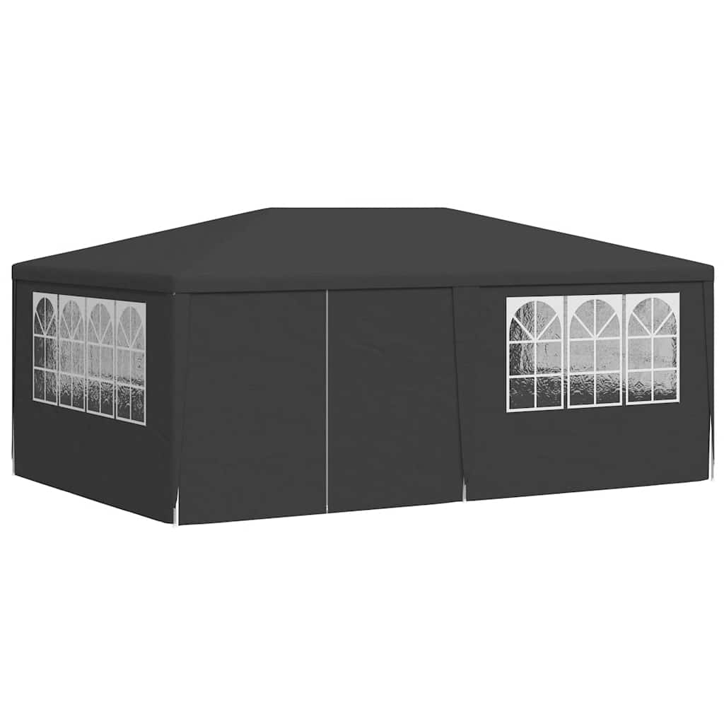 8719883767802_g_en_hd_1 vidaXL Professional Party Tent with Side Walls 4x6 m Anthracite 90 g/m² - Image 3