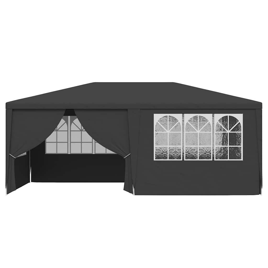 8719883767802_g_en_hd_2 vidaXL Professional Party Tent with Side Walls 4x6 m Anthracite 90 g/m² - Image 4