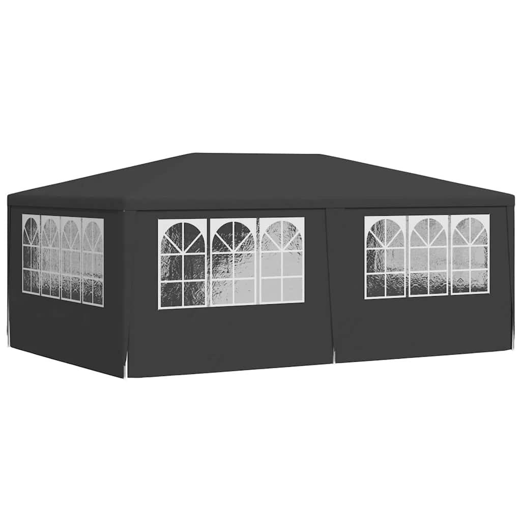 8719883767802_g_en_hd_4 vidaXL Professional Party Tent with Side Walls 4x6 m Anthracite 90 g/m² - Image 6