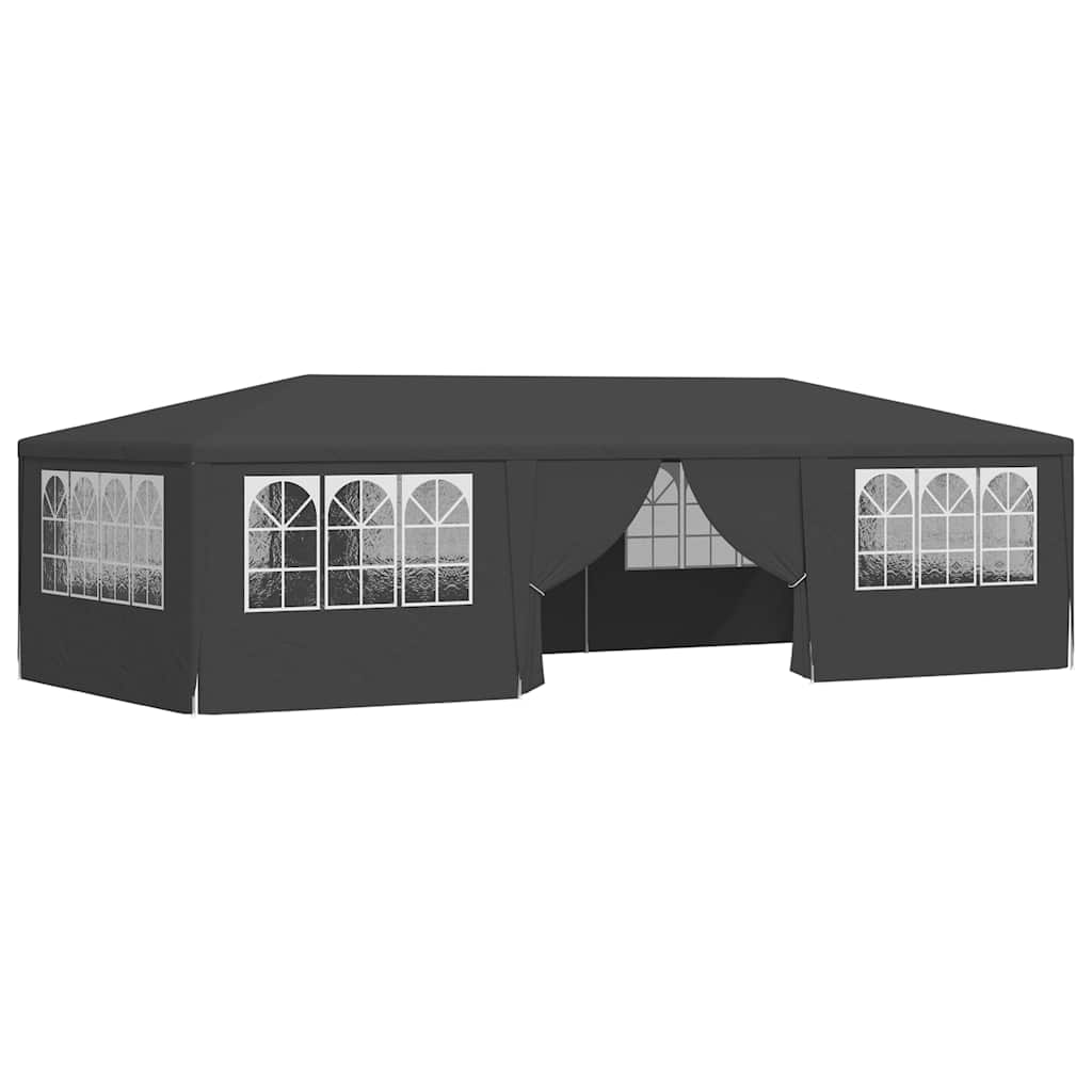 8719883767826_a_en_hd_1 vidaXL Professional Party Tent with Side Walls 4x9 m Anthracite 90 g/m² - Image 2