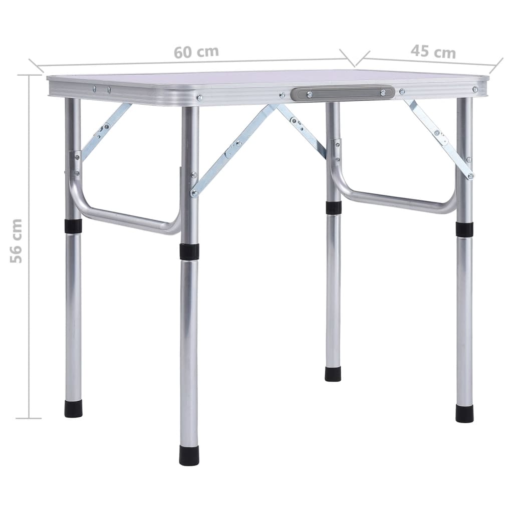 8719883768021_g_en_hd_7 vidaXL Folding Camping Table White Aluminium 60x45 cm - Image 8