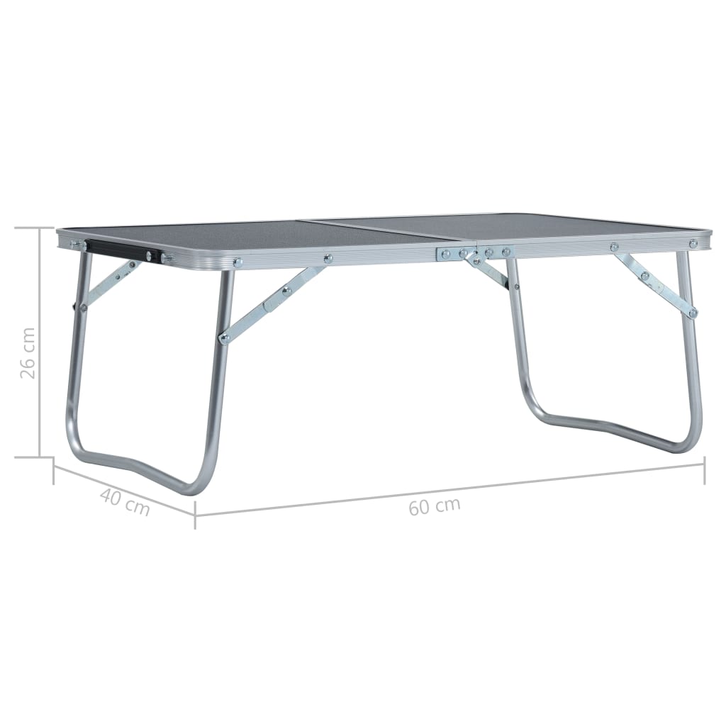 8719883768113_g_en_hd_6 vidaXL Folding Camping Table Grey Aluminium 60x40 cm - Image 7