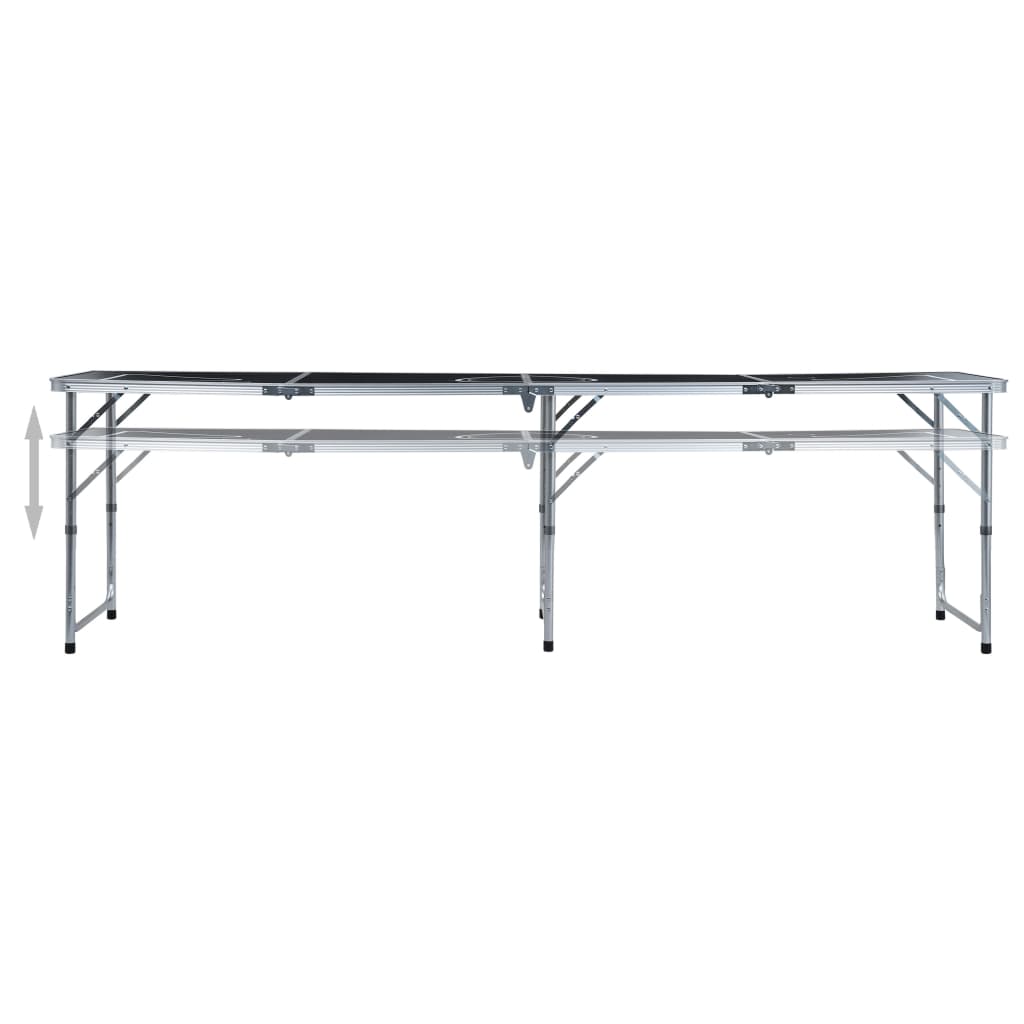 8719883768120_g_en_hd_3 vidaXL Folding Beer Pong Table 240 cm Black - Image 4