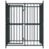 vidaXL Outdoor Dog Kennel 120x120x150 cm - Image 2