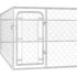 vidaXL Outdoor Dog Kennel Galvanised Steel 6x6x1 m - Image 4