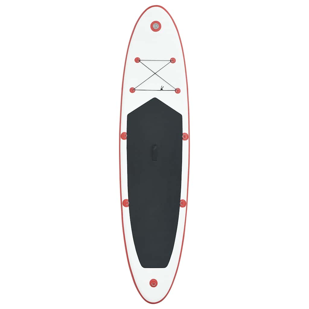 8719883769691_g_en_hd_2 vidaXL Stand Up Paddle Board Set SUP Surfboard Inflatable Red and White - Image 3