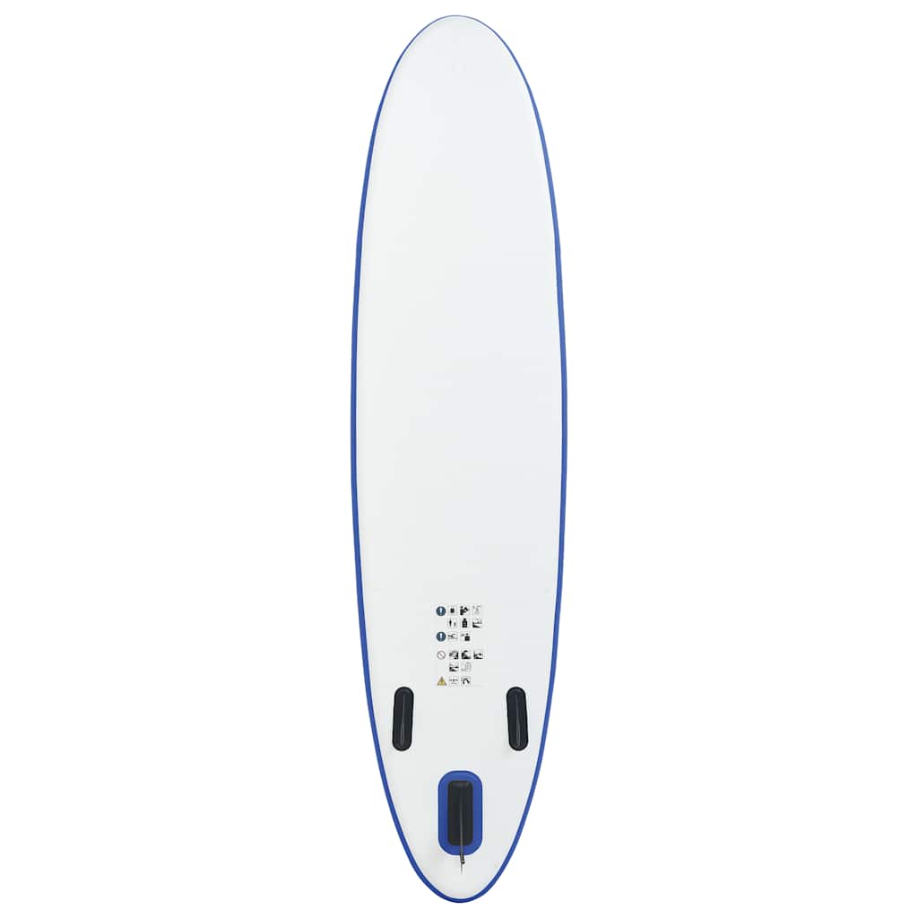 8719883769707_g_en_hd_3 vidaXL Stand Up Paddle Board Set SUP Surfboard Inflatable Blue and White - Image 4