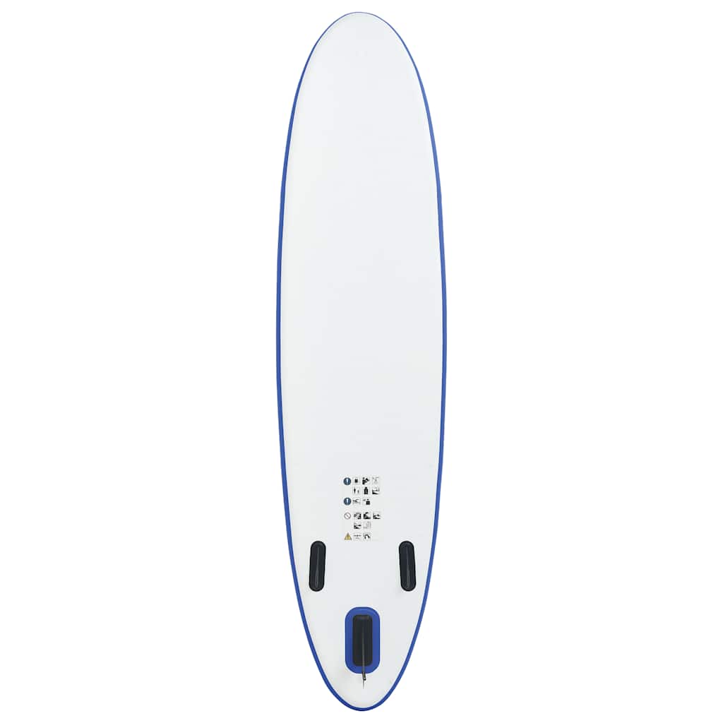 8719883769721_g_en_hd_3 vidaXL Stand Up Paddle Board Set SUP Surfboard Inflatable Blue and White - Image 4