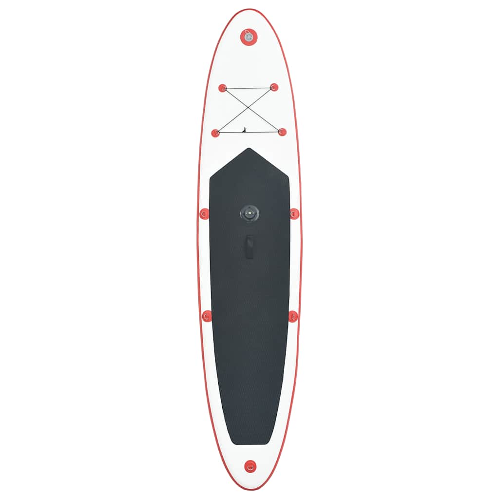 8719883769776_g_en_hd_4 vidaXL Inflatable Stand Up Paddleboard with Sail Set Red and White - Image 5