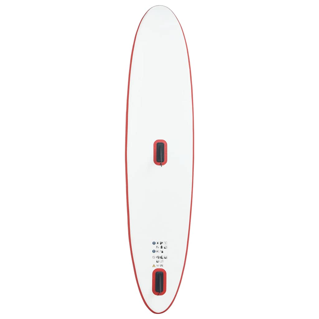 8719883769776_g_en_hd_5 vidaXL Inflatable Stand Up Paddleboard with Sail Set Red and White - Image 6