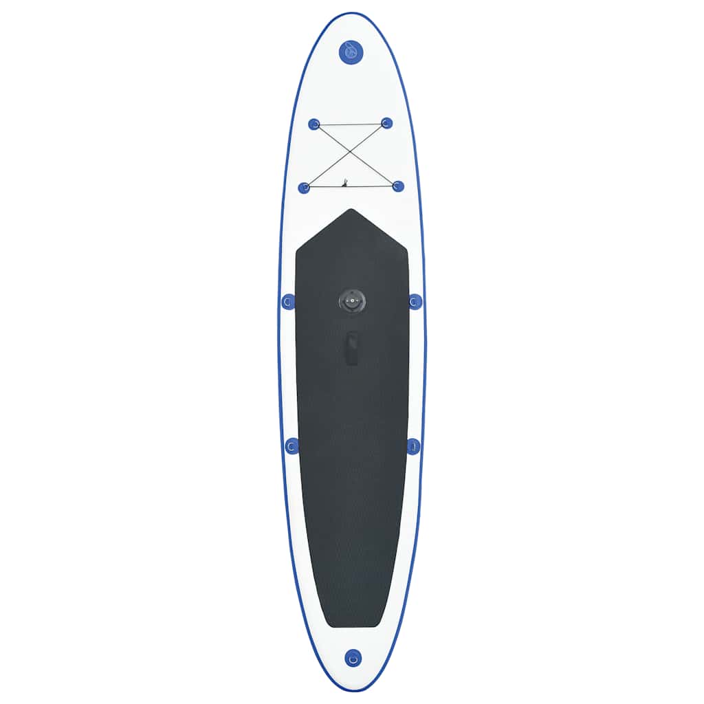 8719883769783_g_en_hd_4 vidaXL Inflatable Stand Up Paddleboard with Sail Set Blue and White - Image 5