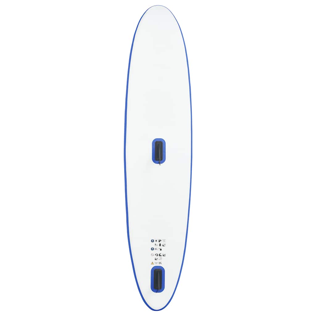 8719883769783_g_en_hd_5 vidaXL Inflatable Stand Up Paddleboard with Sail Set Blue and White - Image 6