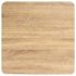 vidaXL Bistro Table Light Brown 60x60 cm MDF - Image 4