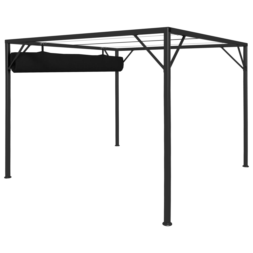 8719883770789_g_en_hd_4 vidaXL Garden Gazebo with Retractable Roof Canopy 3x3 m Anthracite - Image 5