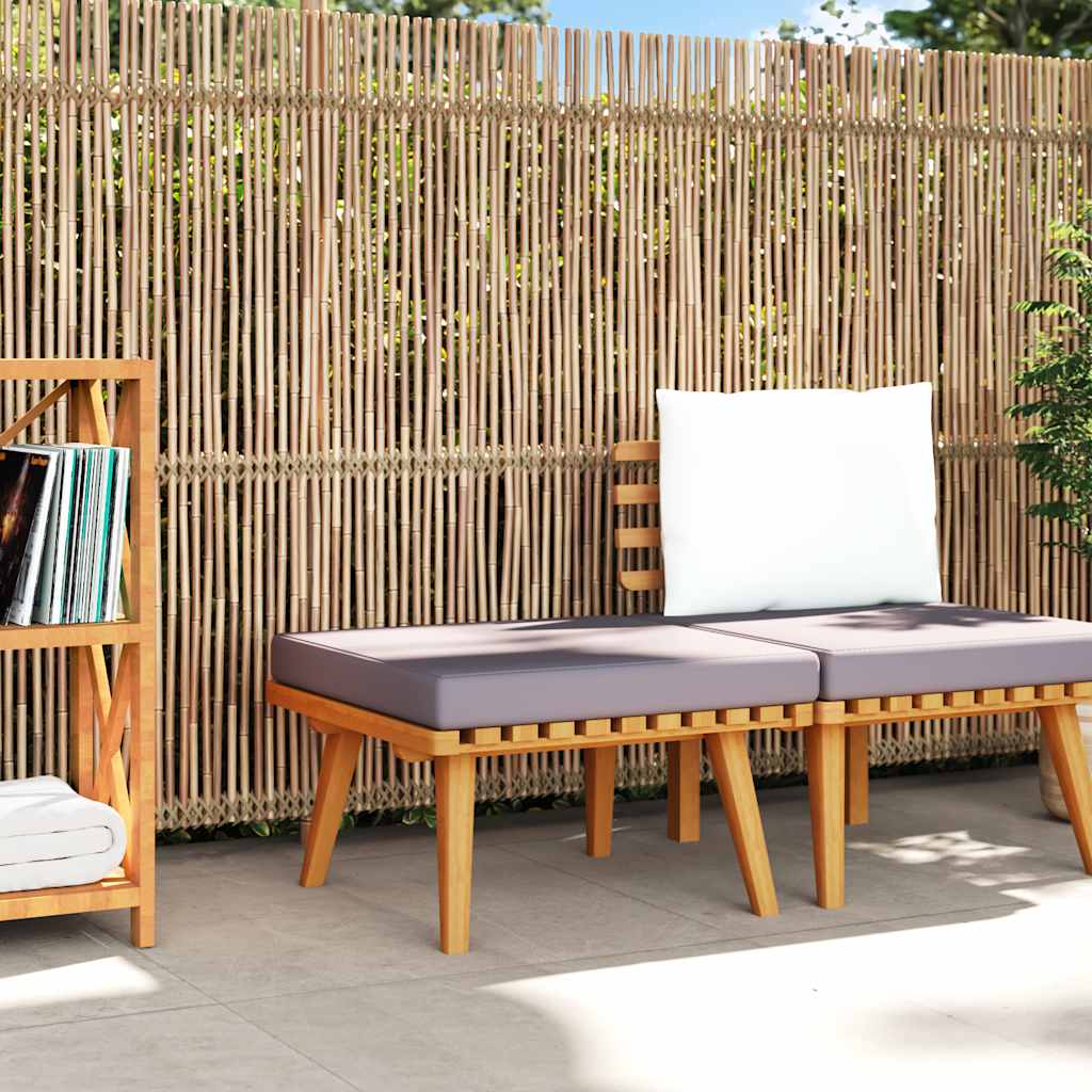 8719883780481_m_en_hd_1 vidaXL Garden Footstool with Cushion 60x60x29 cm Solid Acacia Wood - Image 1
