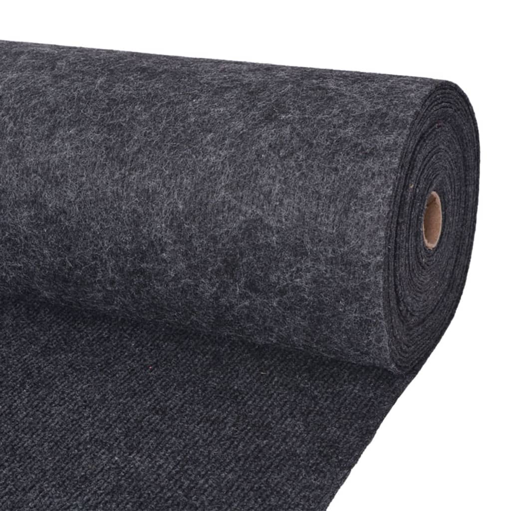 8719883781747_a_en_hd_1 vidaXL Exhibition Carpet Rib 1.2x10 m Anthracite - Image 1