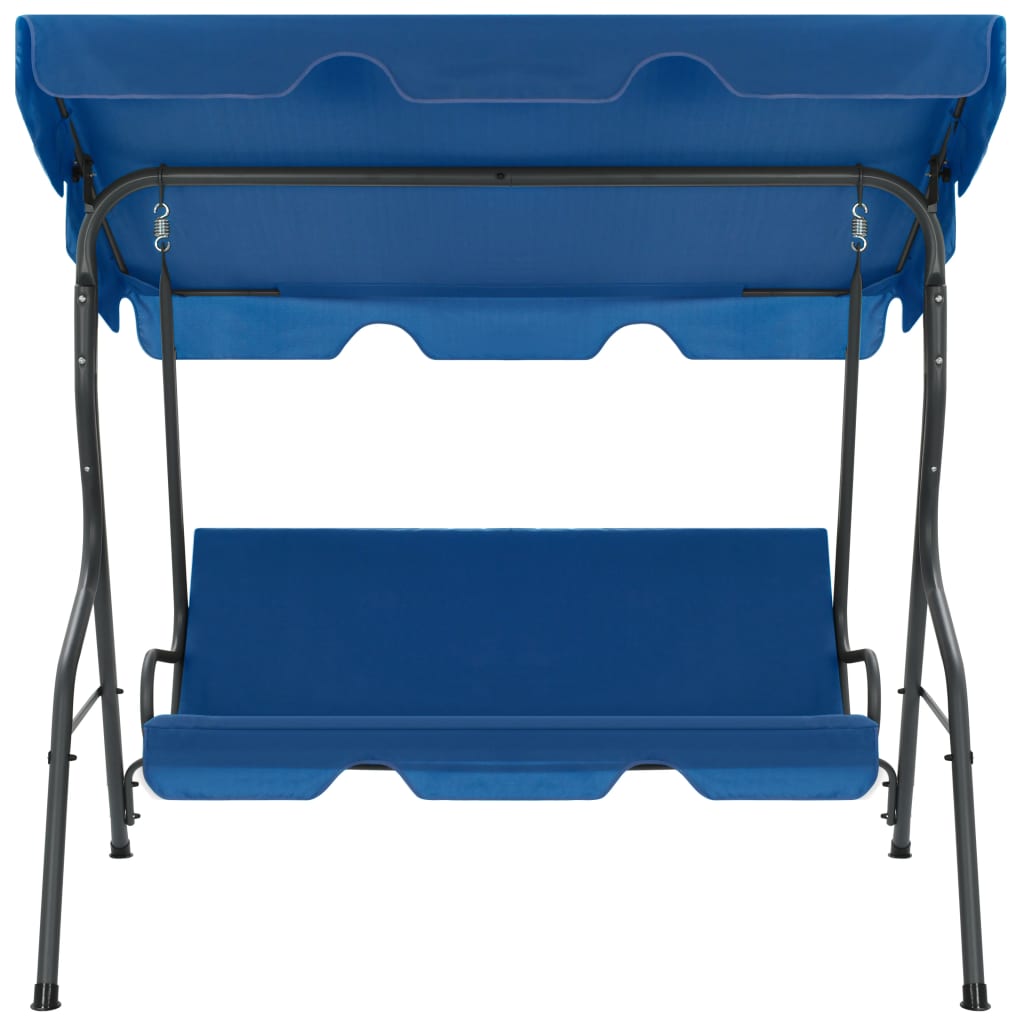 8719883781839_g_en_hd_1 vidaXL Garden Swing Bench Dark Blue 170x110x153 cm Fabric - Image 2