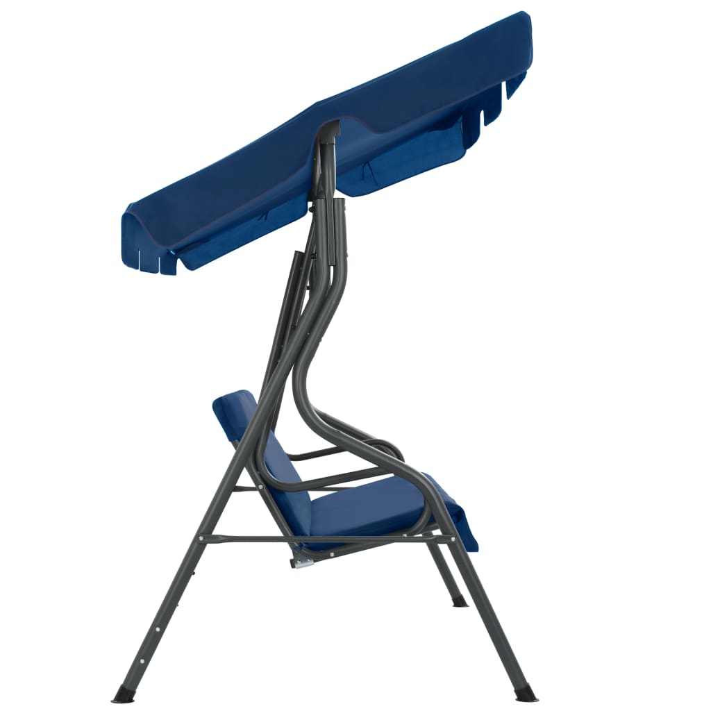 8719883781839_g_en_hd_2 vidaXL Garden Swing Bench Dark Blue 170x110x153 cm Fabric - Image 3