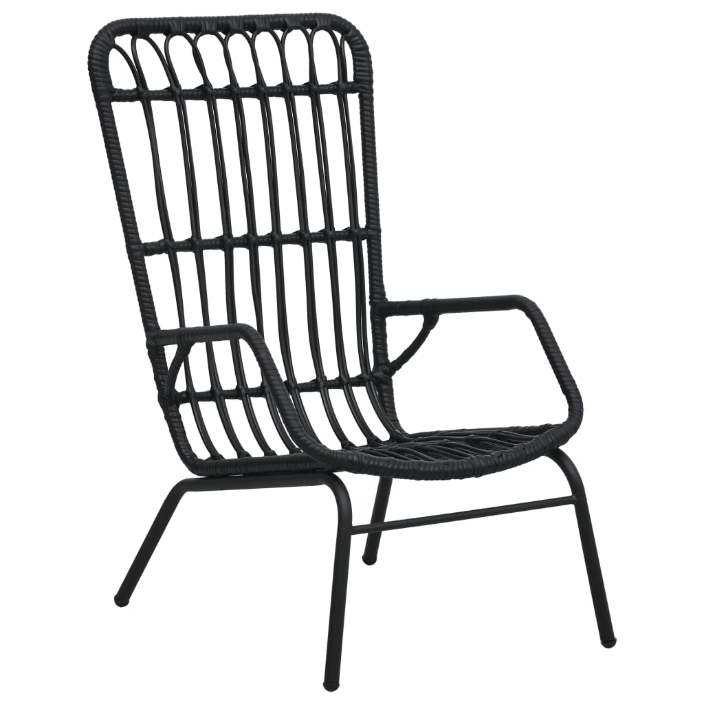 8719883784137_a_en_hd_1 vidaXL Garden Chair Poly Rattan Black - Image 1