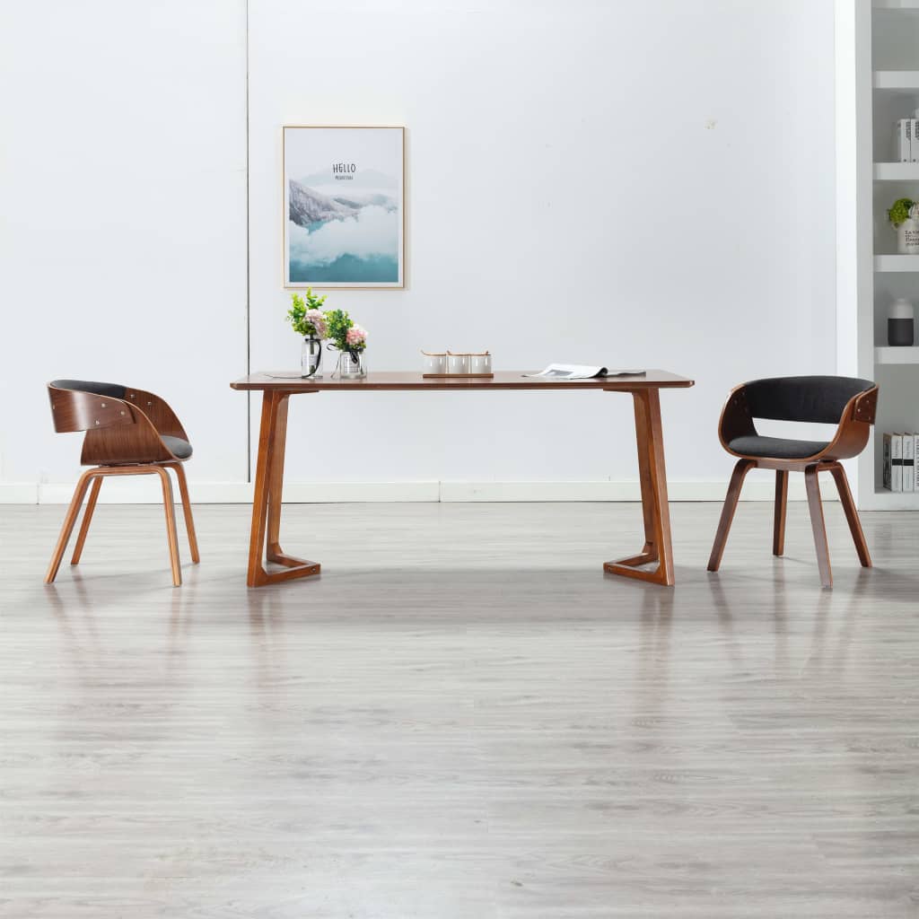 8719883784557_m_en_hd_1 vidaXL Dining Chairs 2 pcs Grey Bent Wood and Fabric - Image 1