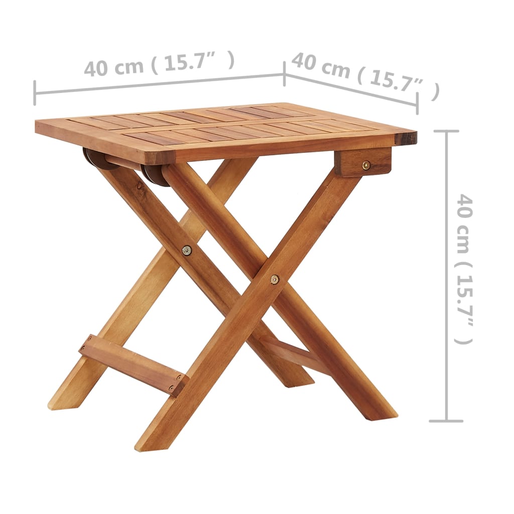 8719883785158_g_en_hd_5 vidaXL Folding Garden Coffee Table 40x40x40 cm Solid Acacia Wood - Image 6