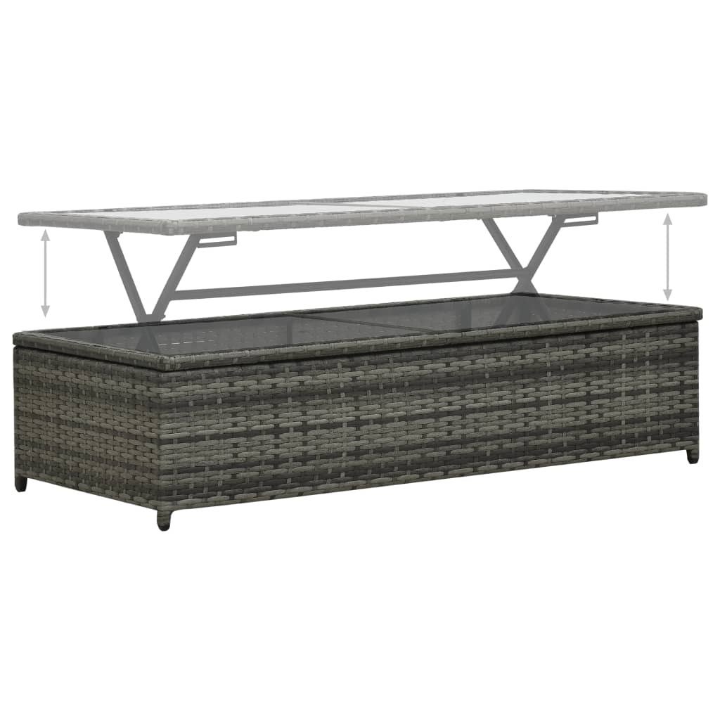 8719883785943_g_en_hd_4 vidaXL 4 Piece Garden Lounge Set with Cushions Poly Rattan Anthracite - Image 5