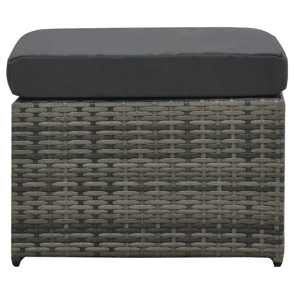 8719883785943_g_en_hd_7 vidaXL 4 Piece Garden Lounge Set with Cushions Poly Rattan Anthracite - Image 8