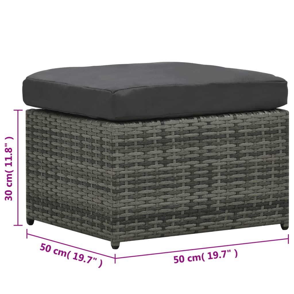 8719883785943_g_en_hd_9 vidaXL 4 Piece Garden Lounge Set with Cushions Poly Rattan Anthracite - Image 10