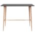 vidaXL Bar Table Black 120x60x105 cm - Image 2