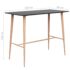 vidaXL Bar Table Black 120x60x105 cm - Image 5