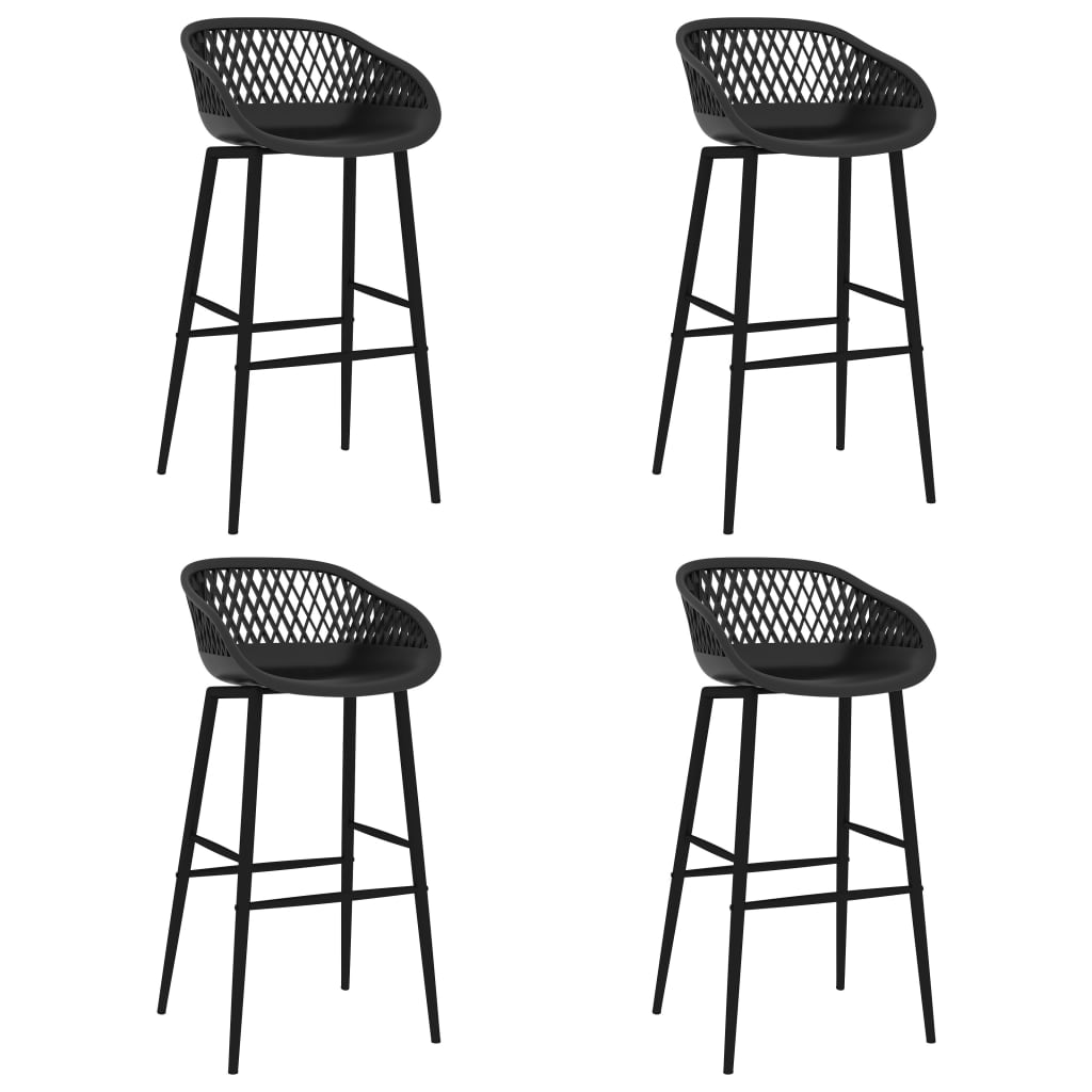 8719883791296_a_en_hd_1 vidaXL Bar Chairs 4 pcs Black - Image 1