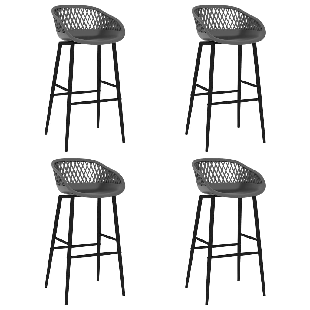 8719883791319_a_en_hd_1 vidaXL Bar Chairs 4 pcs Grey - Image 1