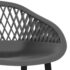 vidaXL Bar Chairs 4 pcs Grey - Image 6